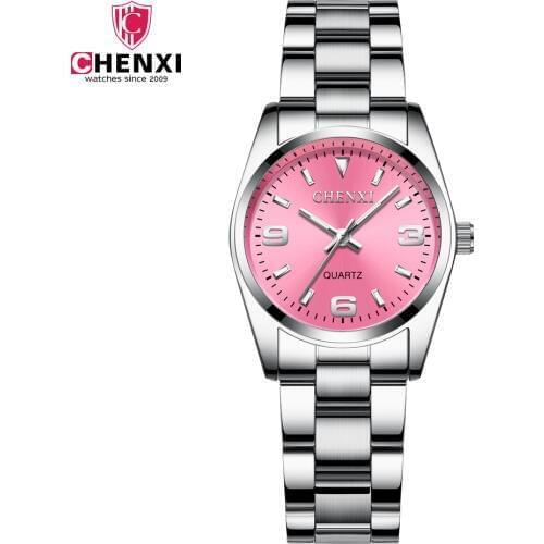 003A CHENXI Brand Fashion Woman Men Lover Casual Stainless Steel Waterproof Business Quartz clock Wrist watch relogio masculino