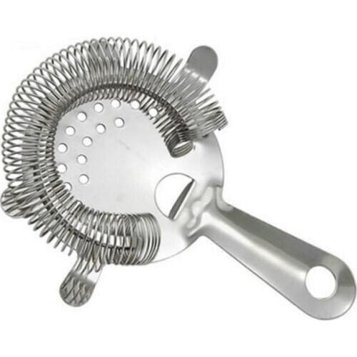1PC Bartender Cocktail Shaker Bar Wire Mixed Drink Ice Strainer Stainless Steel Colander Filter Cocktail Bar Accessories OK 0427