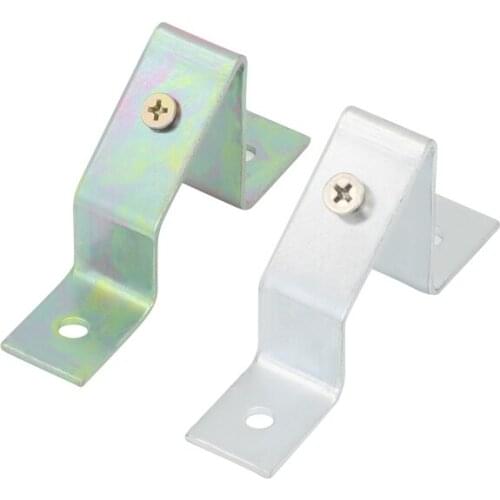 10Pcs TSTW Steel Din Rail Holder Mounting Bracket Assemble Wire Electrical Connector din Installation Terminal Block Accessories