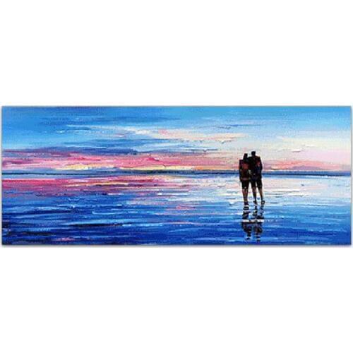 100% Hand painted oil painting Home Decor landscape pictures art painting Gift Provide customized service DM1828184