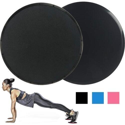 2 PCS Exercise Disc Slider Fitness Core Sliders Dual Sided Gliding Discs For Yoga Gym Abdominal Integrated Fitness Equipments