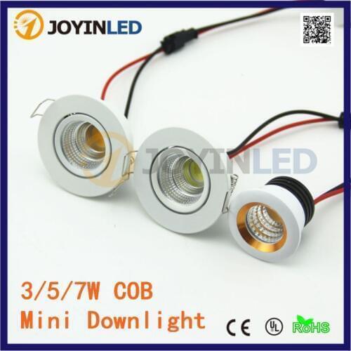 2016 Newest Free shipping COB chip 3W 300LM LED COB ceiling Light led lights led spotlight