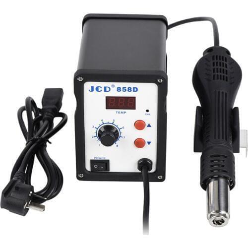 858D Hot Air Gun Desoldering Soldering Rework Station SMD Solder Holder Repair