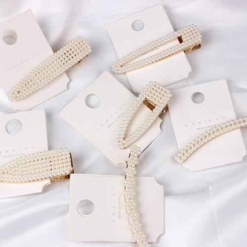 Aphrodite Full Pearl Elegant Hairpins Hair Clip Women Girls Styling Tools Hairdressing Barrettes Headwear Hair Accessories