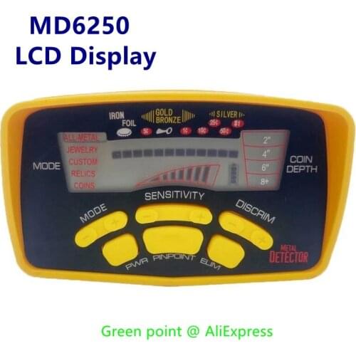 TIANXUN MD6250 LCD Display Control Unit Suitable For Professional Underground Metal Detectors Facilitate Faster Reading Of Data