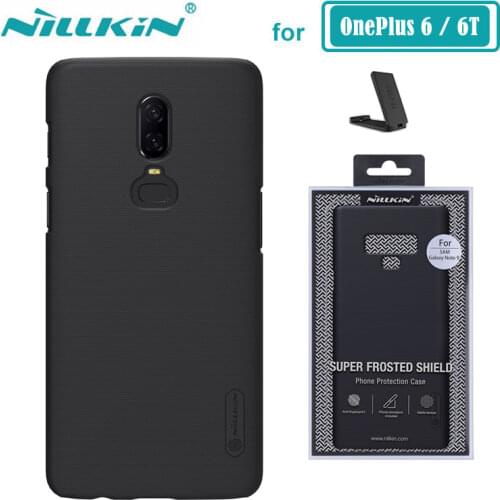Case for OnePlus 7 6 6T 5 5T Nillkin Frosted Shield Plastic PC Hard Back Cover OnePlus 7 Pro Case 1+7
