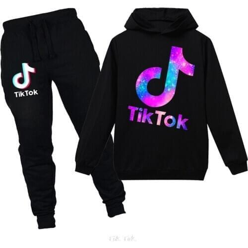 Children Clothing Autumn Girls Clothes Costume Cartoon Tik Tok Outfit Suit Kids Clothes Tracksuit Girls Clothing Sets