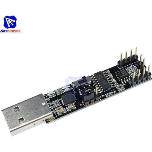 Diymore CP2102 USB to RS485/USB to RS232/USB to TTL Serial Port 3 in 1 Module CP2102 Breakout Board Module for Arduino