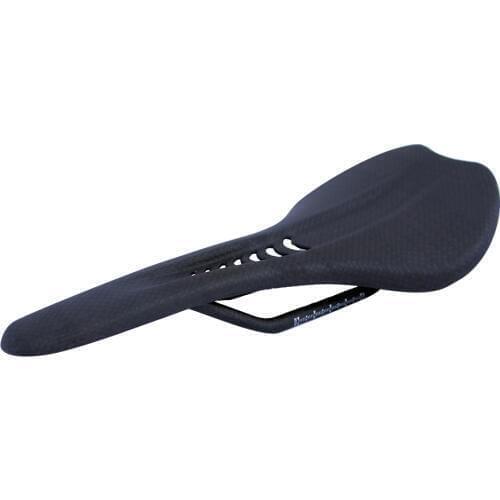 FCFB no logo seat saddle full carbon fiber road bicycle parts saddle for men women mtb bike seat cushion 3K seat saddle