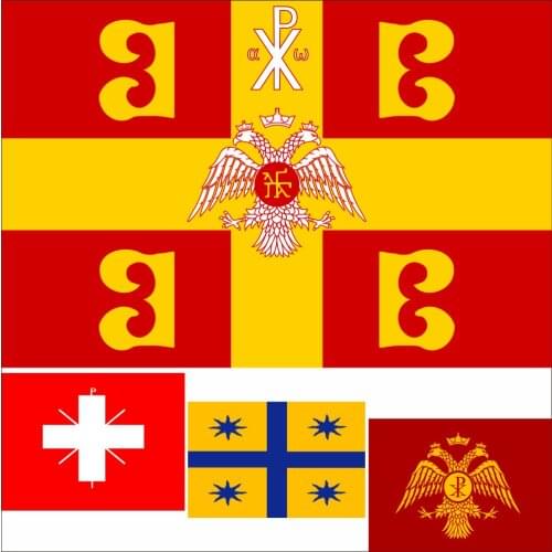 Byzantine Empire Konstantinos XI Palaiologos Flag 90X150CM 3X5FT Fictional or Conjectural