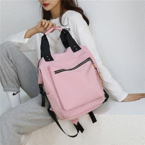 Women Girl Multi-Function Backpack Rucksack Laptop Shoulder School Bag Satchel Nylon Female Ladies School Backpack hot