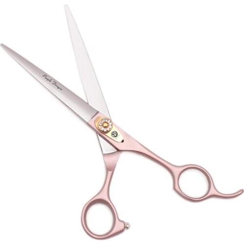 Professional Hairdressing Scissors Set 5.5" 6" 7" Japan Steel Rose Gold Thinning Shears Barber Shop Hair Cutting Scissors 9105