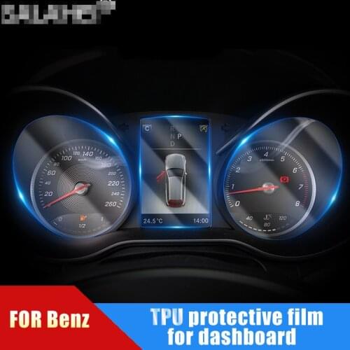 Instrument Film Dashboard For Mercedes Benz A C E S G GLC GLA Class W177 W205 W213 G463 X253 X156 Car Screen Protective Film