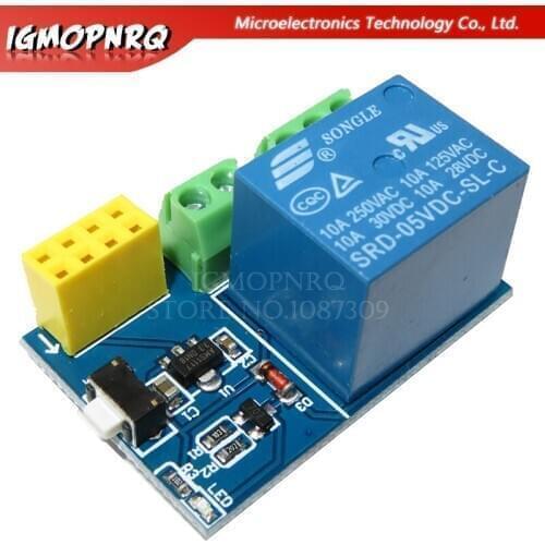ESP8266 5V WiFi relay module DS18B20 DHT11 RGB LED Controller Things smart home remote control switch phone APP ESP-01 ESP-01S