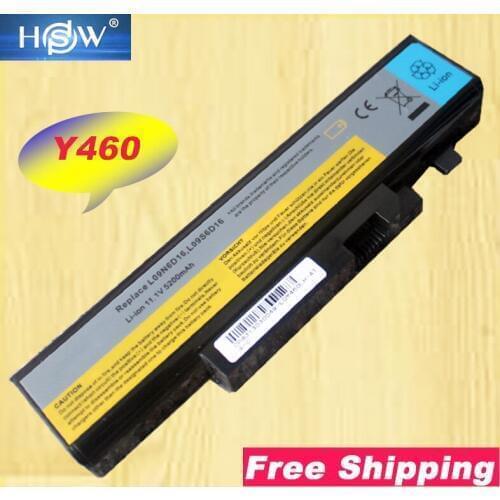 HSW Replacement Laptop Battery For LENOVO L09N6D16 L09S6D16 L10L6Y01 L10L6Y01 L10N6Y01 L10S6Y01 IdeaPad Y460 Y560 B560 Y560A