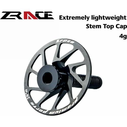 ZRACE 4g Ultra light Product mtb stem cap Bicycle Stem / Headset Top Cap with Screw Headset Cover, tapon horquilla bicicleta