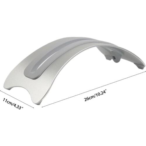 Y1AE Vertical Laptop Stand Holder Desktop Notebook Docking Space-Saving Stand Dark Grey Silver White MacBook-compatible