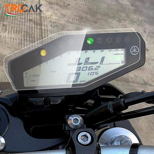 2PCS Motorcycle Cluster Scratch Protection Film Cluster Screen Protector Instrument For Yamaha MT09 MT 09 MT-09 FZ09 2013-2016