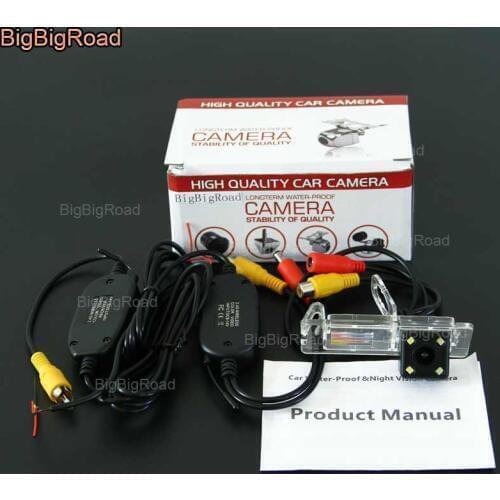 BigBigRoad For Renault Fluence / Dacia Duster / Megane 3 / Nissan Terrano Wireless Camera Car Rear View Backup Reversing Camera