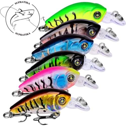 Diving Depth0.3-0.9m Freshwater Professional Plastic Fishing Bait3.3g/47mm Artificial Crank High Quality Fishing Lure Hard Bait