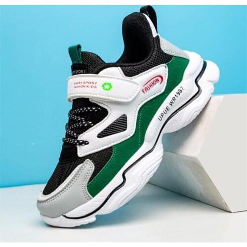 Childrens Shoes 2021 New Toddler Boys Girls Sport Shoes Reflective Shoelace Breathable Outdoor Tennis Fashion Kids Sneakers