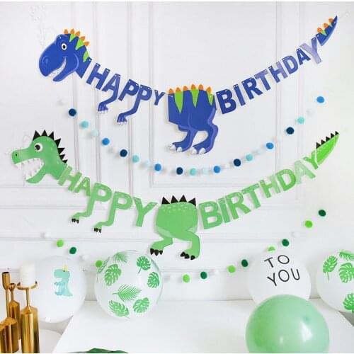 Dinosaur Laqi Giraffe Dairy Flamingo Animal Laqi Animal Party Decoration Cactus Hawaiian Party Decorations Photograph Props