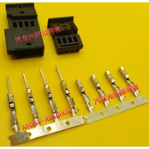 For BMW rain sensing plug 4pin DVR GT door light atmosphere light connector