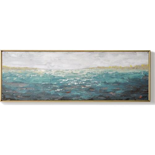 Home Decor hand painted Abstract Painting Large Size Wall Art sea oil painting wall art Decor Living Room Decoration