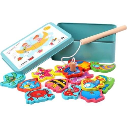 Electric Iron boxed Kids magnetic fishing toy Set with Music and Light Baby Bath Toy Fishing Game Kids Indoor Outdoor Baby Toy