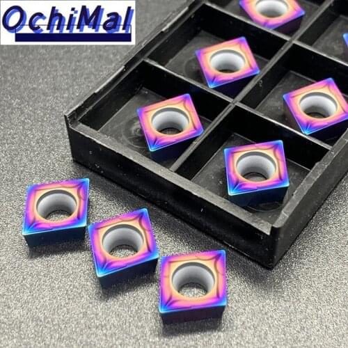 Hot Sale High Quality Carbide CCMT09T304 Turning Tool Blue Flame Series CNC Milling Blades ccmt09t304