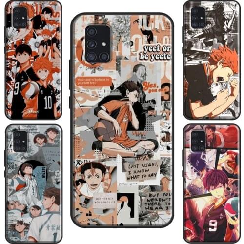 HAIKYUU!! Karasuno High Case For Samsung A52 A12 A32 A42 A72 A21S A20e A02 S A10 A30 A40 A50 A70 A11 A31 A51 A71