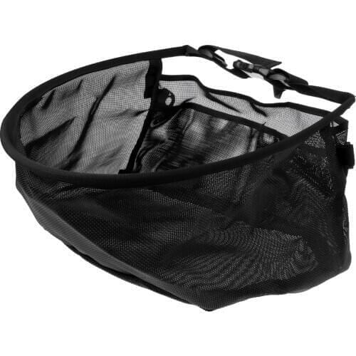 Fly Fishing Line Tray String Bag Black Mesh Stripping Basket Waist Net