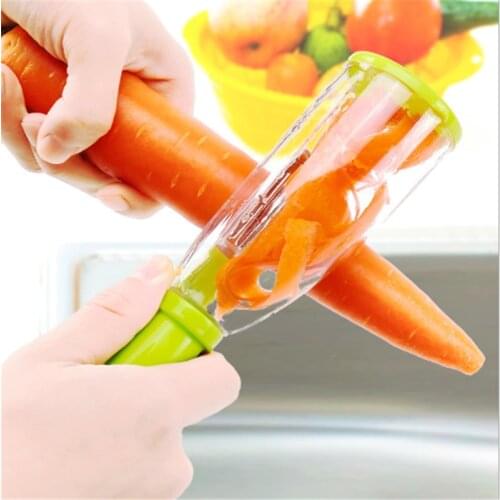 Kitchen Accessories Storage Type Peeling Knife Barrel Vegetable and Fruit Peeling Kitchen Gadget Peeler Kitchen Gadgets