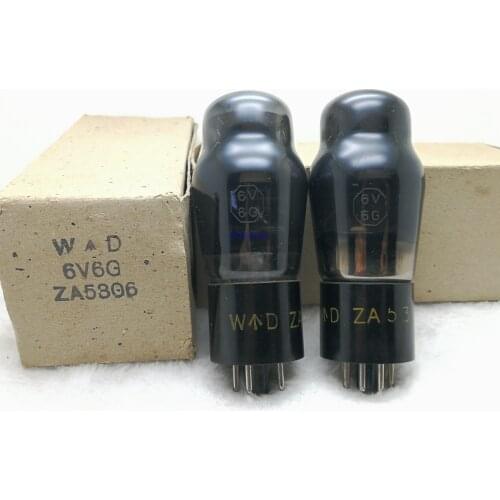 Original Box British GEC 6V6/6P6P Electron Tube, Carbon Sprayed Hoist