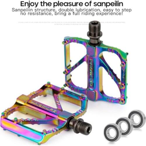 Aluminum alloy bearing pedal be non-slip Quick-release type 3 bearing pedal Bicycle Parts Bicycle Pedal Highway vehicle