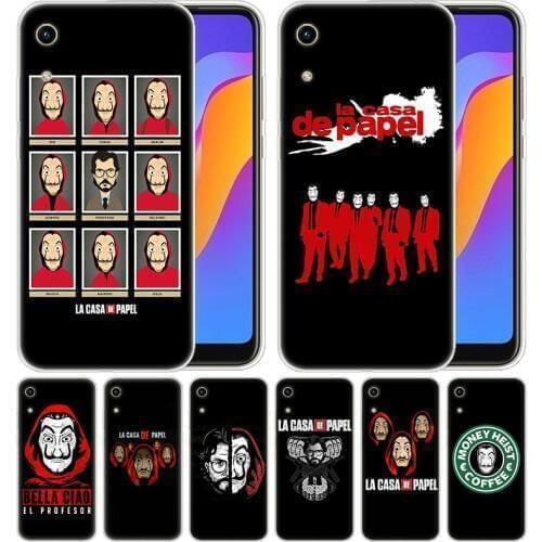 Luxury Silicone Case Spain TV La Casa de papel for Huawei Honor 9X 8A 7A 20 Pro 7X 8X 7S 8S 8 9 10 Lite View 20 20i 10i Play