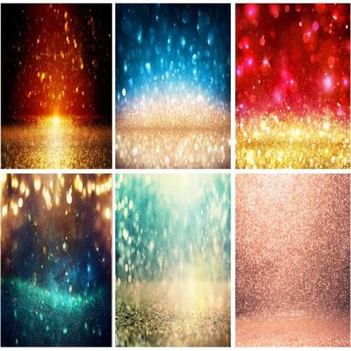 SHUOZHIKE Vinyl Custom Photography Backdrops Prop Glitter Facula Light Spot Theme Photography Background 21318GBT-01
