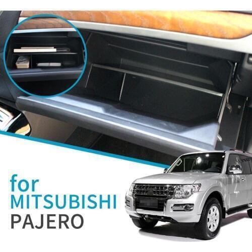 Smabee Car Glove Box Storage box for Mitsubishi Pajero 2010 ~ 2019 Accessories Central Console Tidying Co-pilot Storage Box
