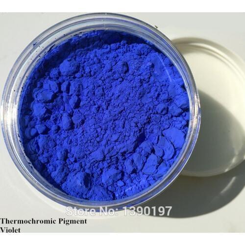 31°C 11 Colors thermochromic pigments powder temperature sensitive color changed paints for plastics, cosmetics,10grams
