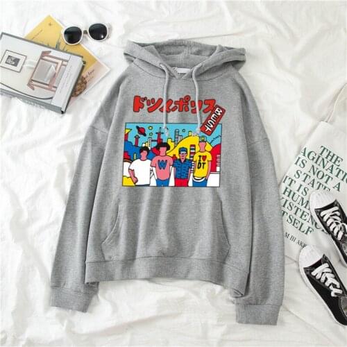 Hoodie Women Pullovers Sweatshirt Hooded Sping & Autumn Casual Sweetshirts Sudaderas Printed Dropshipping Pull Loose Streetwear