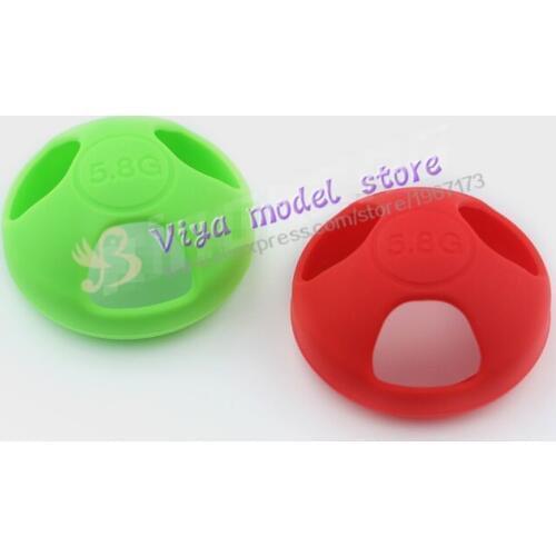 Universal type Green/Red Cover Protection for Fatshark 5.8G Mushroom Antenna Protective Gacket QVA-R 220 QAV250 Quadcopter