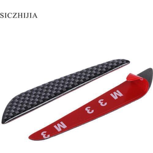 4x carbon fiber car door edge protection for Mazda 2 3 5 6 CX5 CX7 CX9 Atenza Axela
