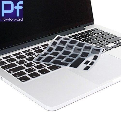For Macbook Air Pro Retina 13 15 17 Protector Silicone French Keyboard Cover For Mac book keyboard France EU Euro AZERTY