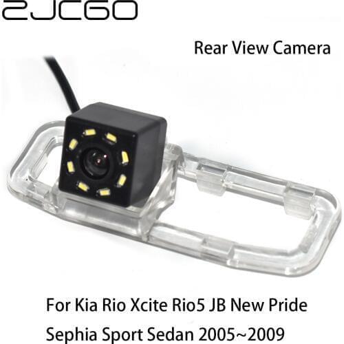 ZJCGO Car Rear View Reverse Back Up Parking Night Vision Camera for Kia Rio Xcite Rio5 JB New Pride Sephia Sport Sedan 2005~2009