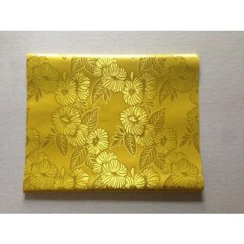 African Sego Headtie High Quality 100% African Wedding Party Sego Headtie Free Shipping HeadTie Wrapper yellow 2pcs Bag