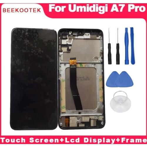 BEEKOOTEK For Umidigi A7 Pro LCD Display And Touch Screen Digitizer Assembly 6.3 inch For Umidigi A7 Pro Screen Replacement