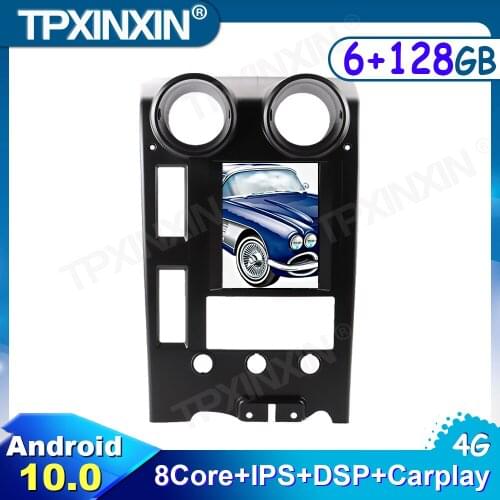 128GB Tesla Big Screen For Hummer H2 2004 - 2008 Android Radio Multimedia Video Player Car GPS Navigation Auto Stereo Head Unit