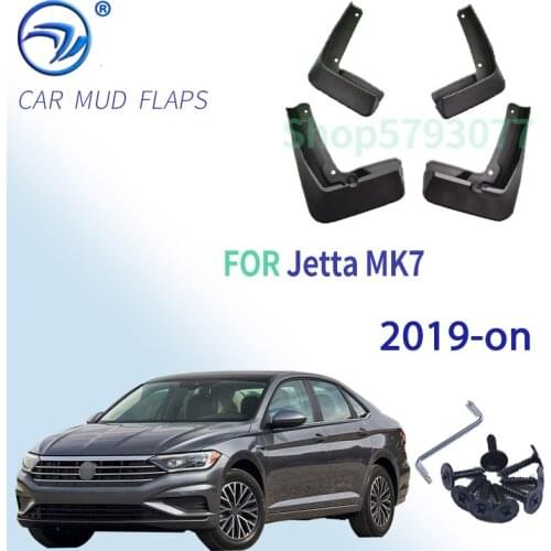Car Mud Flaps Splash Guards Mudguards Flap Front Rear for Fender Protector For VW Jetta Mk7 2019-on