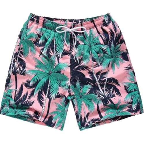 European and American summer fancy swimming shorts mens printed large size 3xl casual shorts mens quick-drying beach shorts