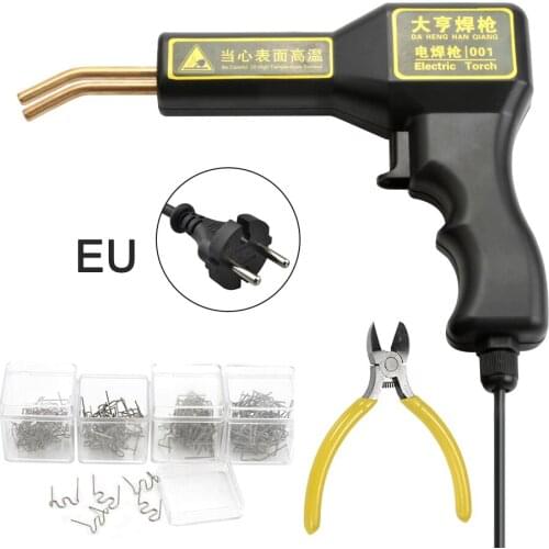 50W Hot Stapler Plastic Welding Machine Car Bumper Repair Kit Welding Repairing Machine Welder Gun Repair EU/US Plug
